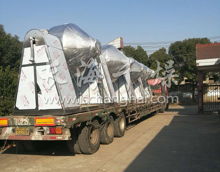 醫(yī)藥中間體專用雙錐回轉(zhuǎn)真空干工程